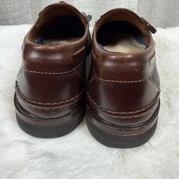 E.T. Wright men’s tassel loafers in a rich br - Picture 5 of 8